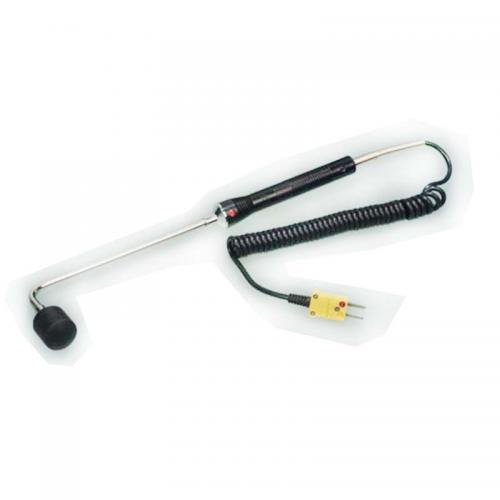 Right angle thermocouple probe